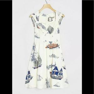 Anthropologie Seafarer Mini Dress
